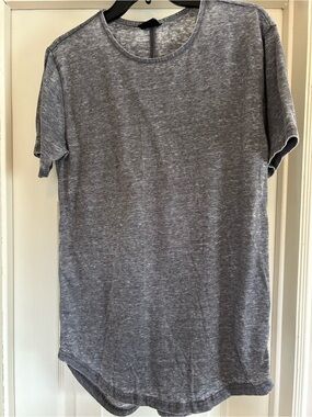 Cotton On - Crew Neck Short Sleeve Shirt/Cover-up - Gray